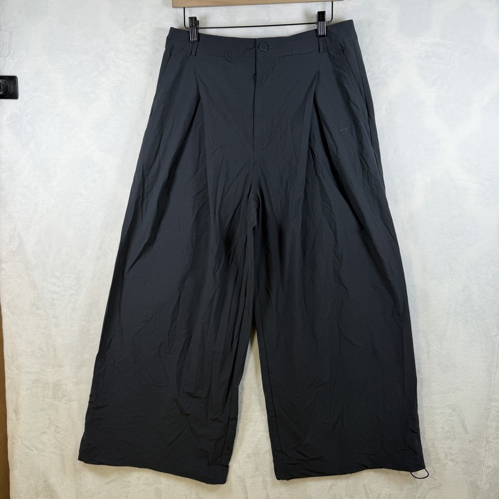An Action A Day Pleated Wide- leg Tailored Pants Women Size XL